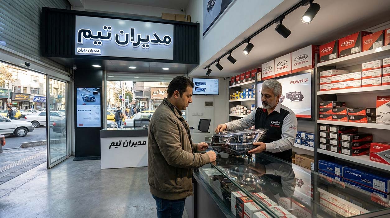 لوازم یدکی ام وی ام در تهران