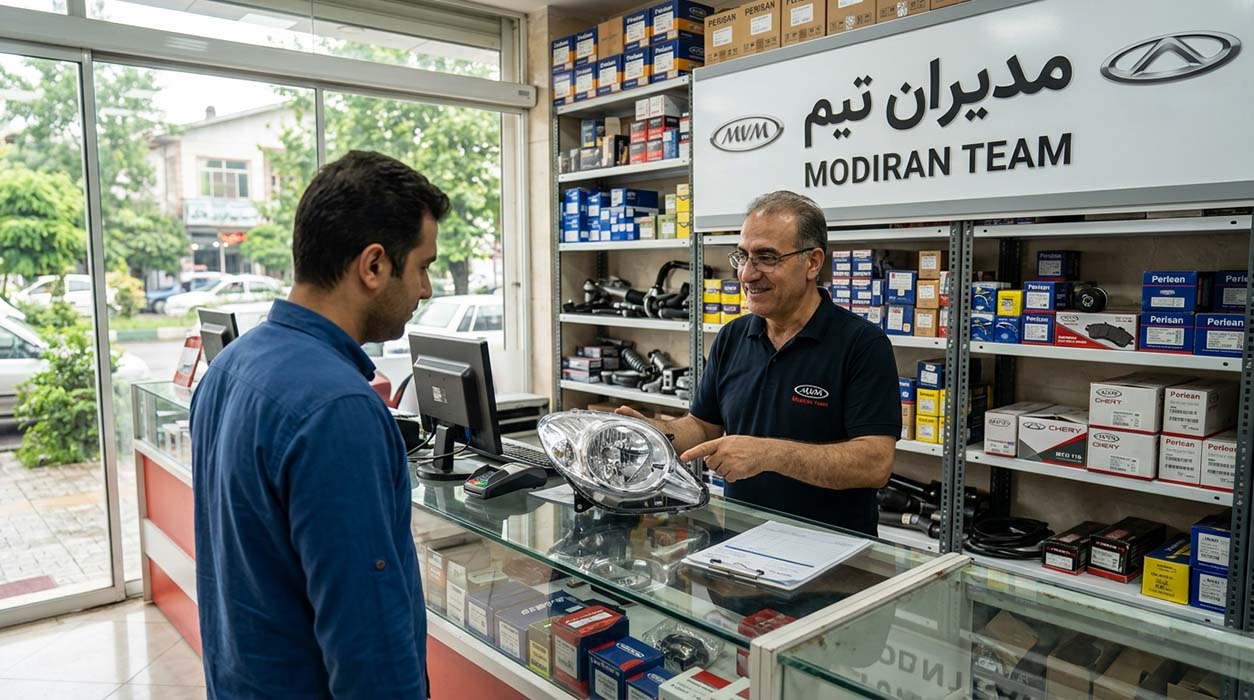 لوازم یدکی ام وی ام در ساری