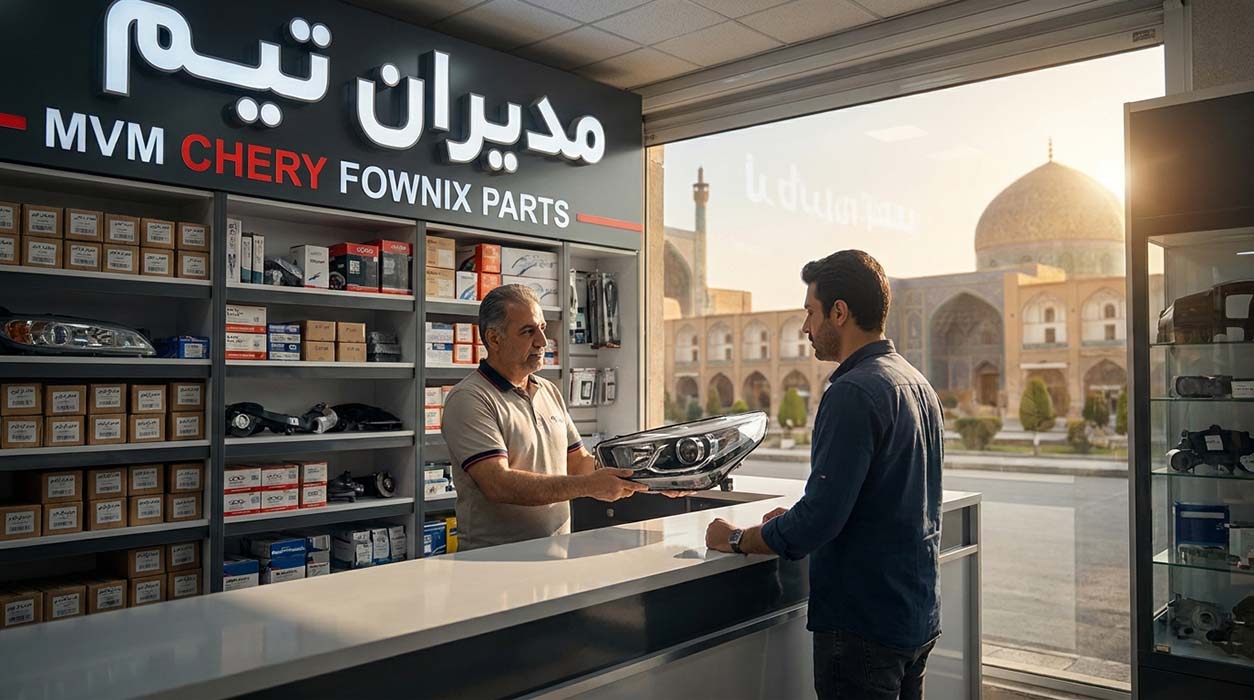 لوازم یدکی ام وی ام در اصفهان